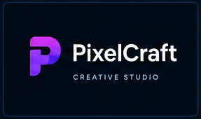 PixelCraft logo